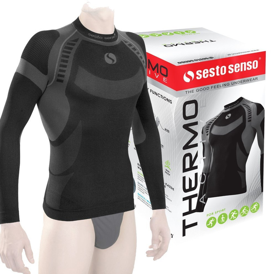 Funktionsshirt Thermo Active Grau