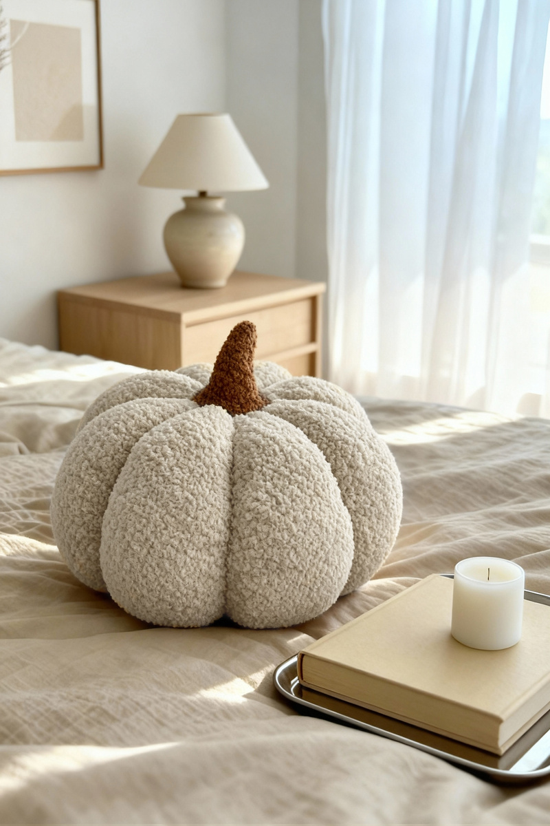 Kissen Pumpkin Beige