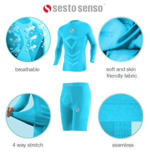 Thermoaktive Herrenunterwäsche Set Thermo Active Blau