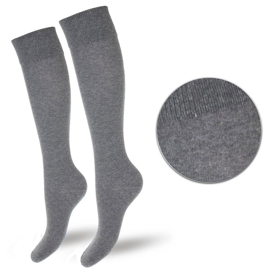 Kniestrümpfe für Frauen, glatt 248