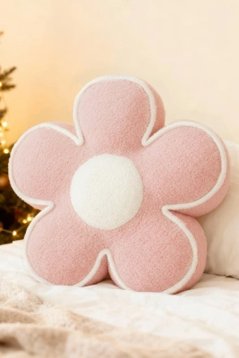 S PILLOW FLOWER BOUCLE POWDER