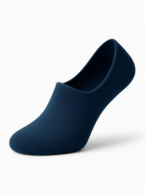 Bambus-Füßlinge Microstopka 583 Dunkelblau/Blau