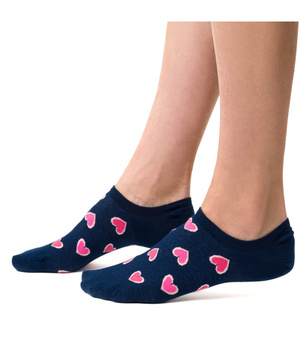 Damen/Herren farbige Füße Hearts More Fashion