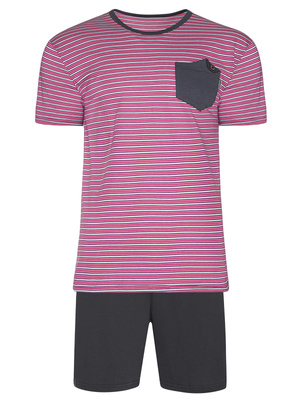 Herren Schlafanzug mit langen Ärmeln Jasiek 2576/26