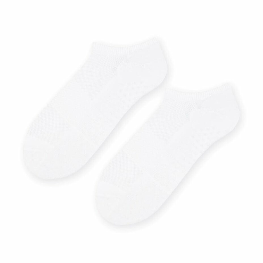 Stopki półfrotte z ABS art. 135 IJ003 szary