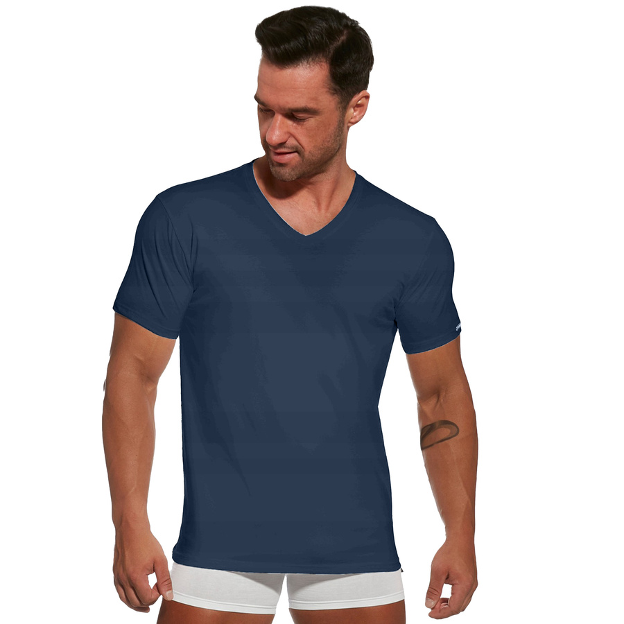 T-shirt Authentic 201 Neu schwarz Cornette