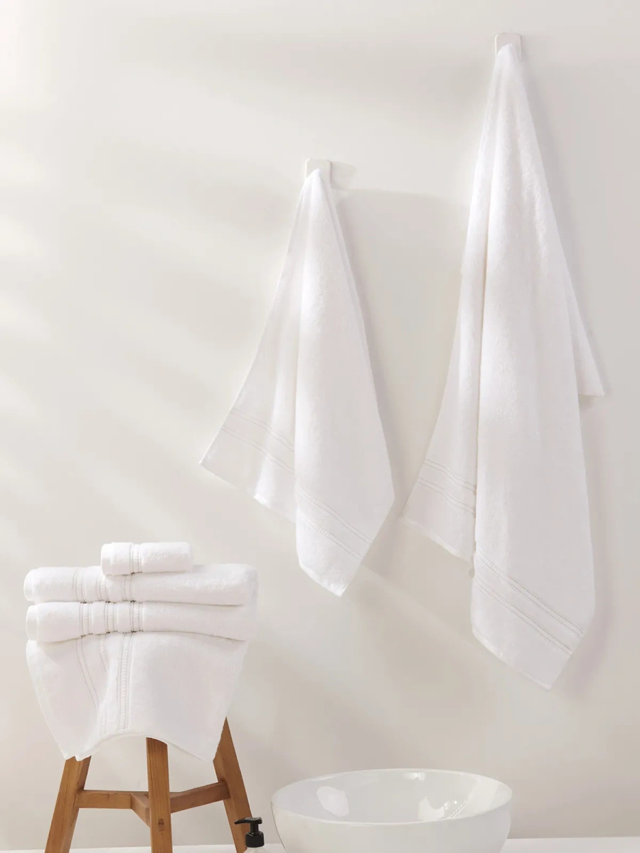 Towel Harmony White/Silver
