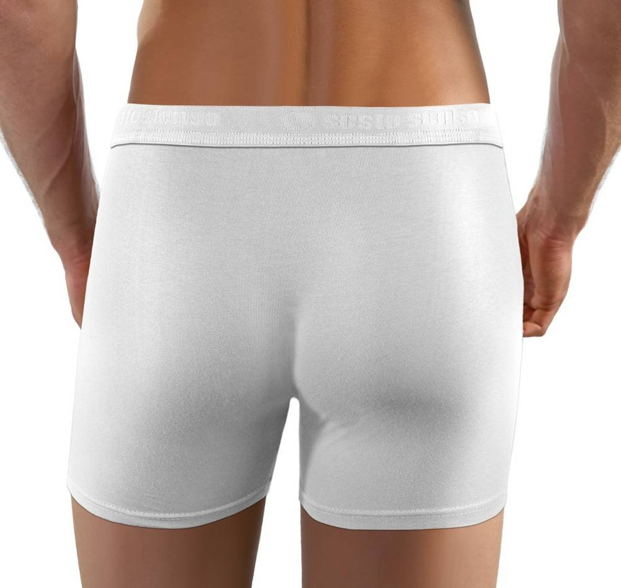 Herren-Boxershorts BM02 Weiß