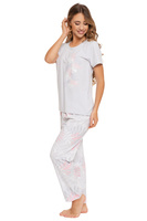 Damenpyjama Serie PDD4600 Grau