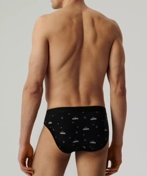 Slip Herren 3MP-194 Grau Grün Schwarz