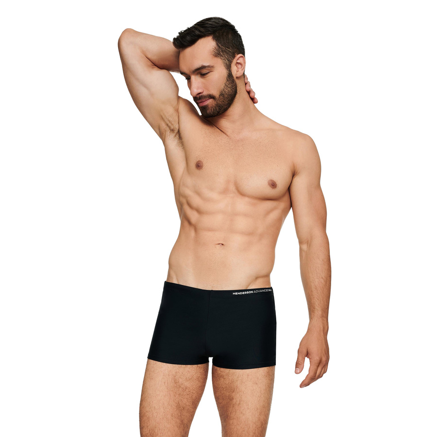 Badeboxer Kors Schwarz