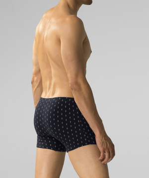 Herren-Boxershorts 3MH-195 Grau/Marine/Blau