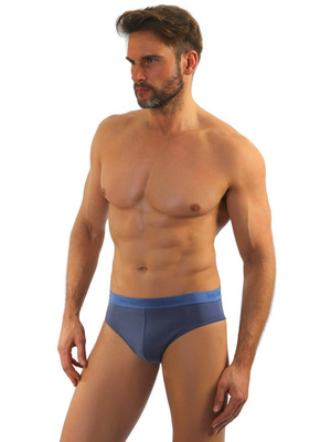 Herrenslips SM05 Jeansblau