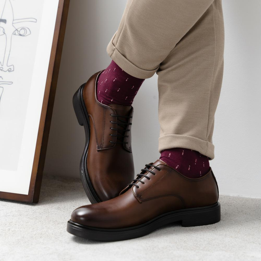 Gemusterte Anzugssocken Art. 056