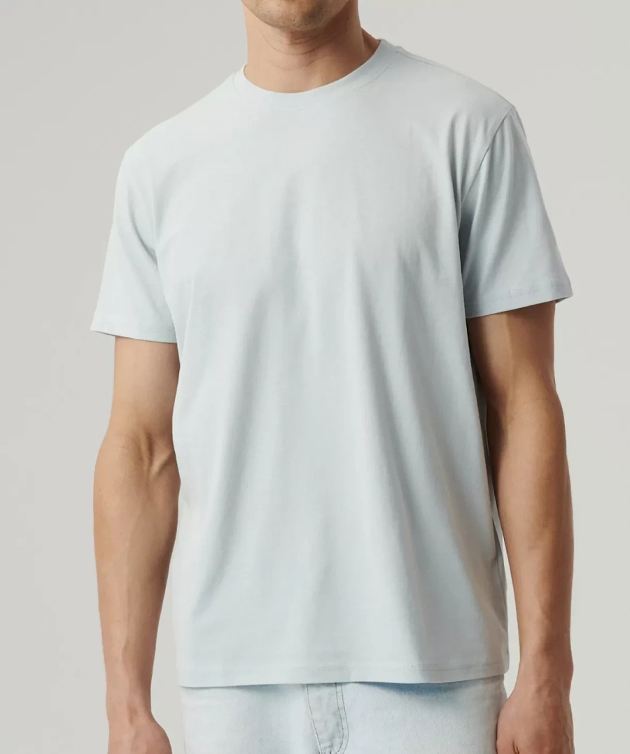 Herren T-Shirts Nmt-033 Blau