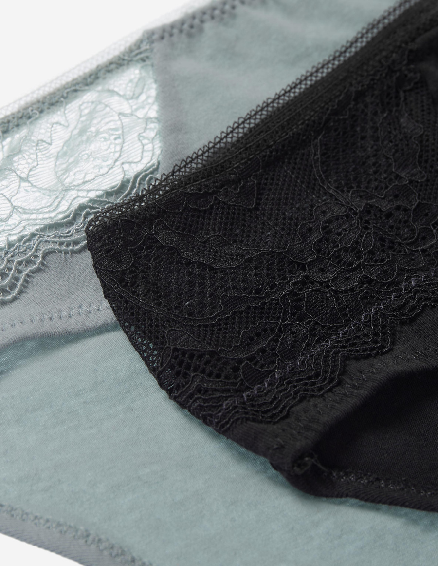 Hally high-waisted panties 2-pack