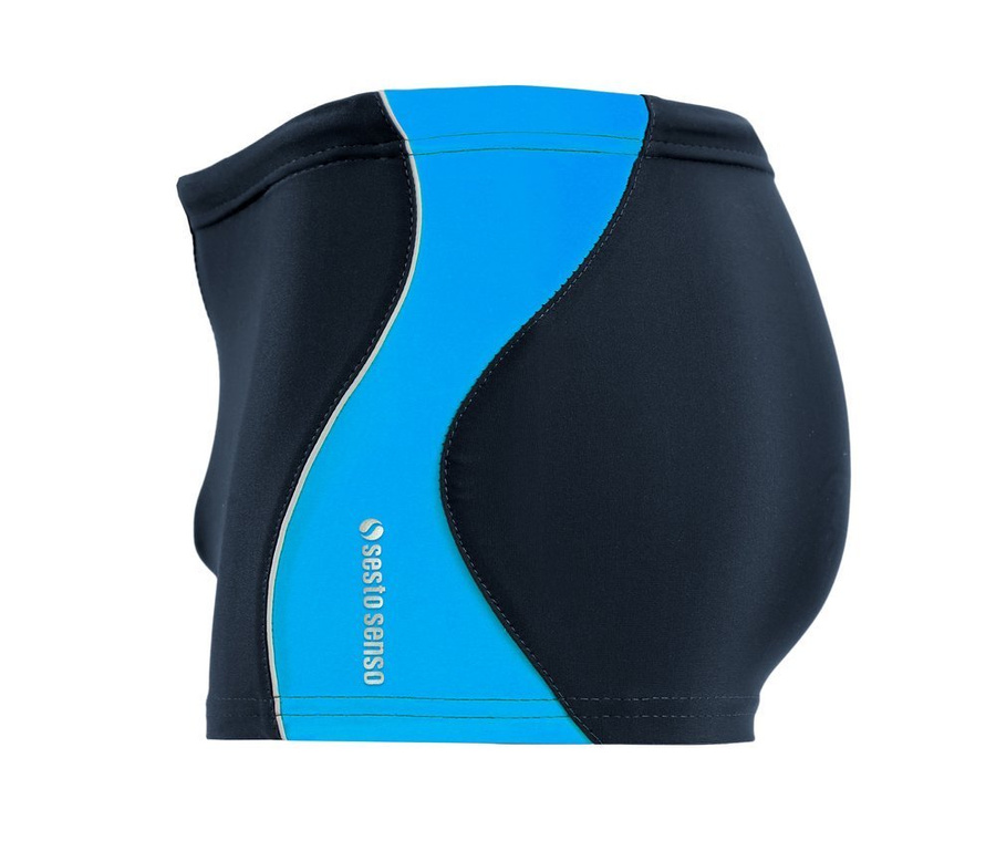 Jungen-Badeboxer Bdt Blau