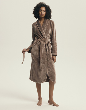 Halat de baie pentru femei Dextra Coffee