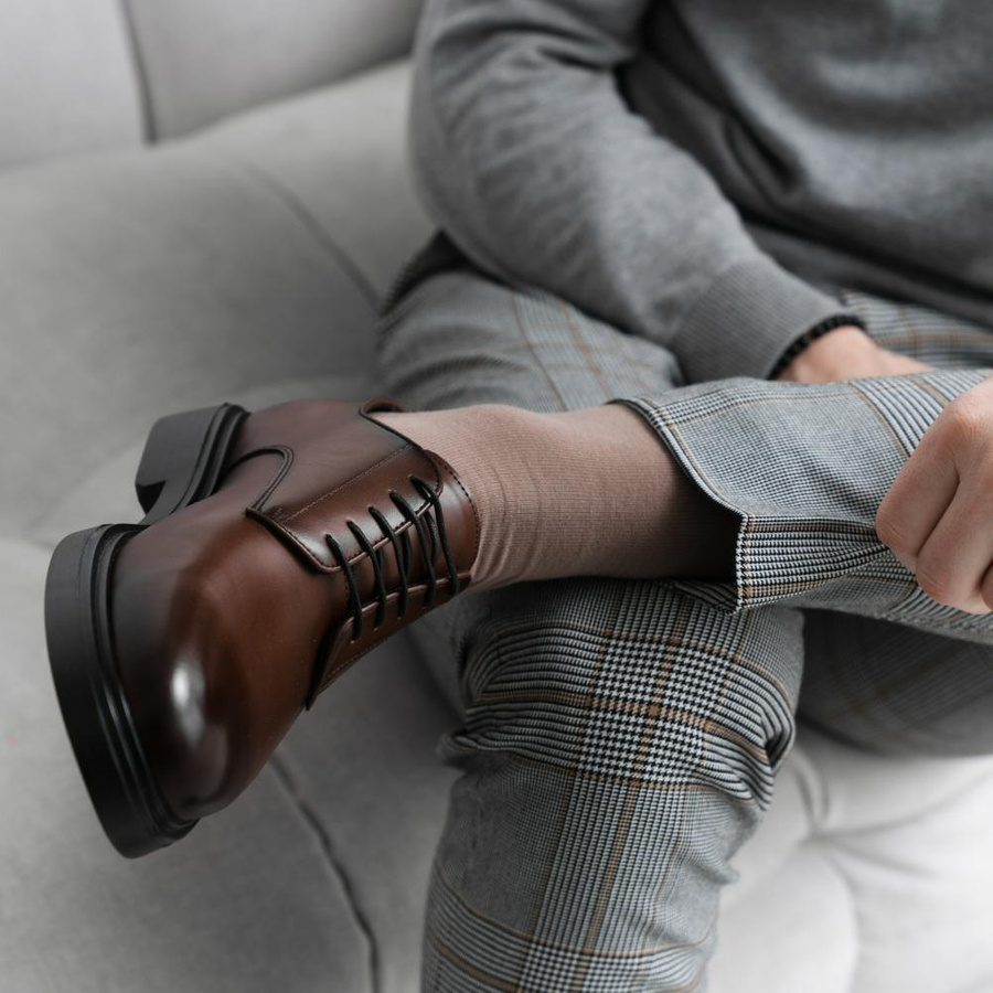 Anzug Socken Glatte Kunst.056 Steven