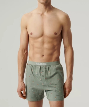 Boxershorts 2MBX-075 Grün Schwarz