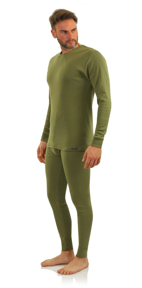 Lange Unterhose Art.114 Olivgrün