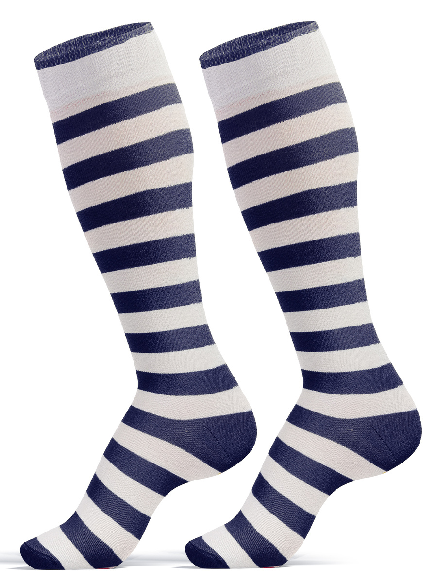 Gestreifte Baumwollsocken Milena