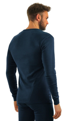 Langarmshirt Herren Art. 111 Dunkelblau