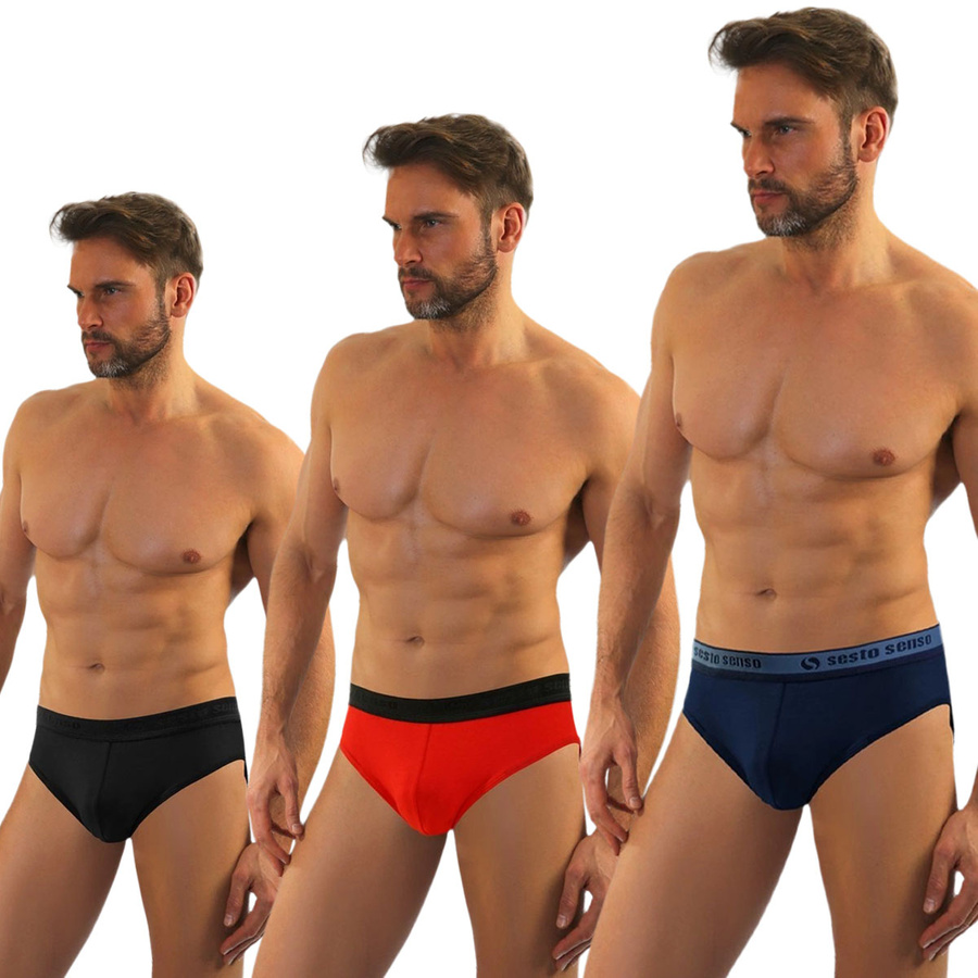 Herren-Slips SM05 Mehrfarbig