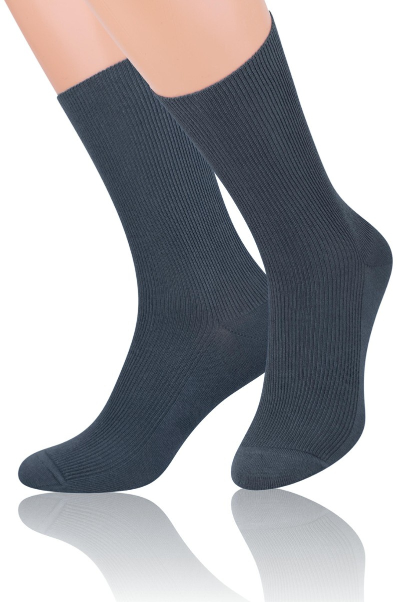 Non-pressure Cotton Socks Art. 018 Graphite