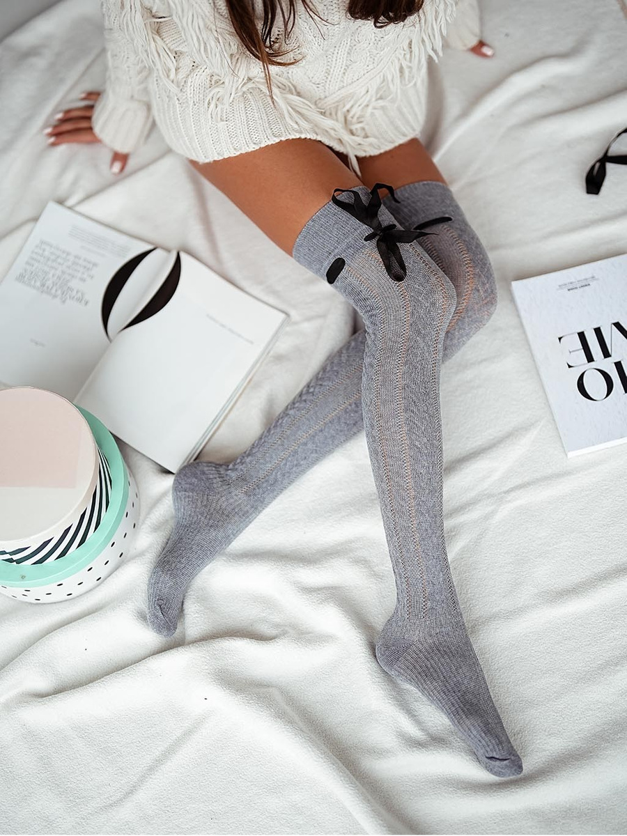 Strumpfhosen Serie Grau