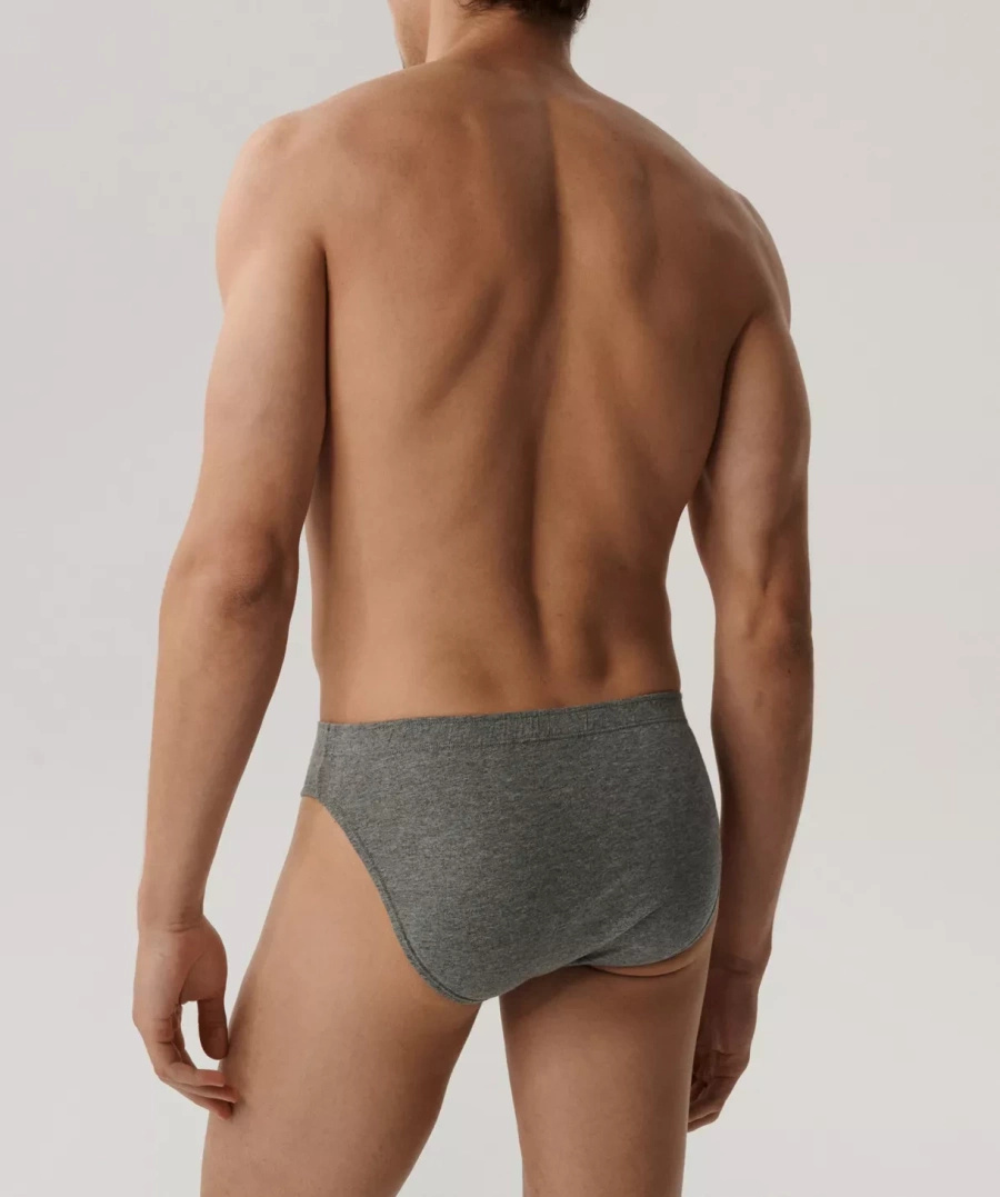 Chiloți sport bărbătești Seria 3BMP-322 Gri și negru