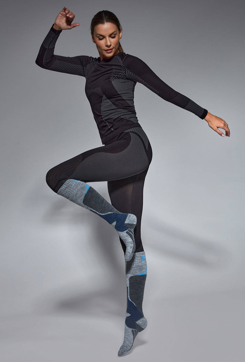 termoaktywne Skarpety Podkolanówki narciarskie Ski Socks Gatta Active