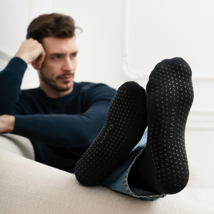 Abs-Frotteesocken, rückenfreie Kunst. 013 RM01 schwarz