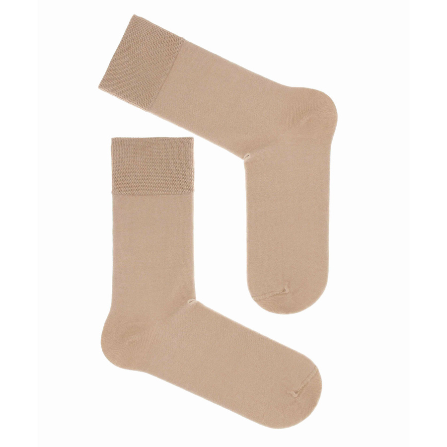 Anzugssocken "STOP BACTERIA" 0880, Farbe Beige, Größe 42-46