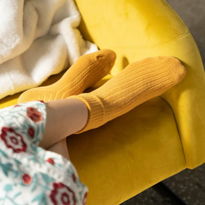 Șosete de lână Art. 093 galbene