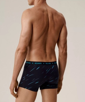 Boxer Shorts 3mh-224 Dunkelblau/3er Pack