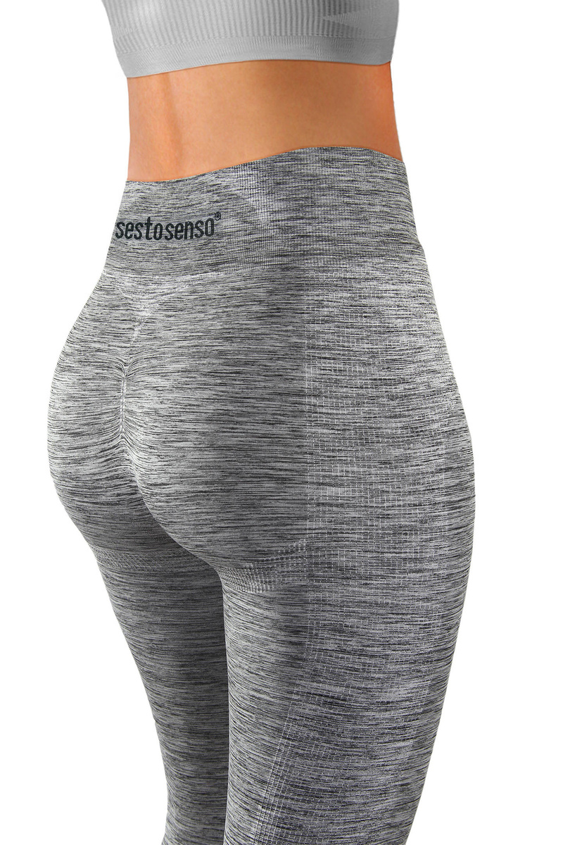 Legginsy damskie FITNESS z efektem Push Up Sesto Senso