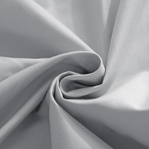 Spannbettlaken Satin Hellgrau