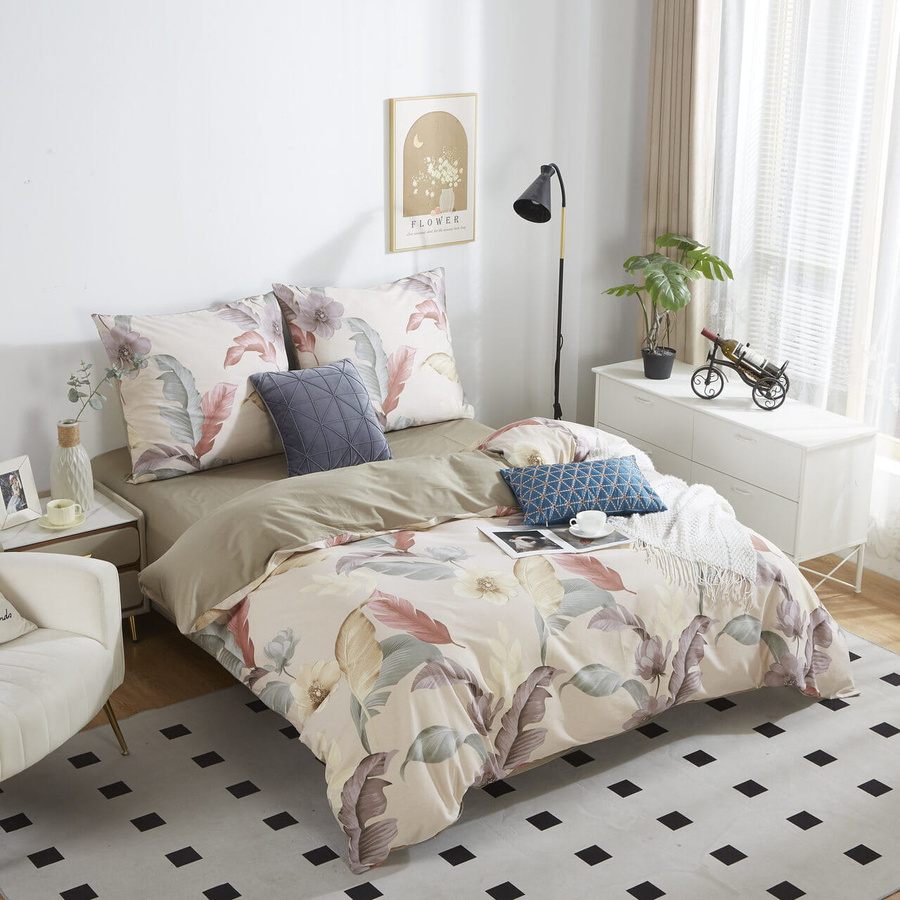 Bettwäsche S008 Federmuster