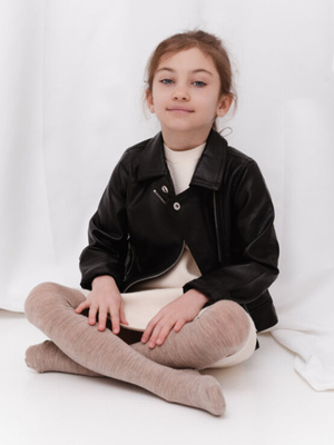 Strumpfhosen aus Merinowolle Art. 130 TP003 kastanienbraun