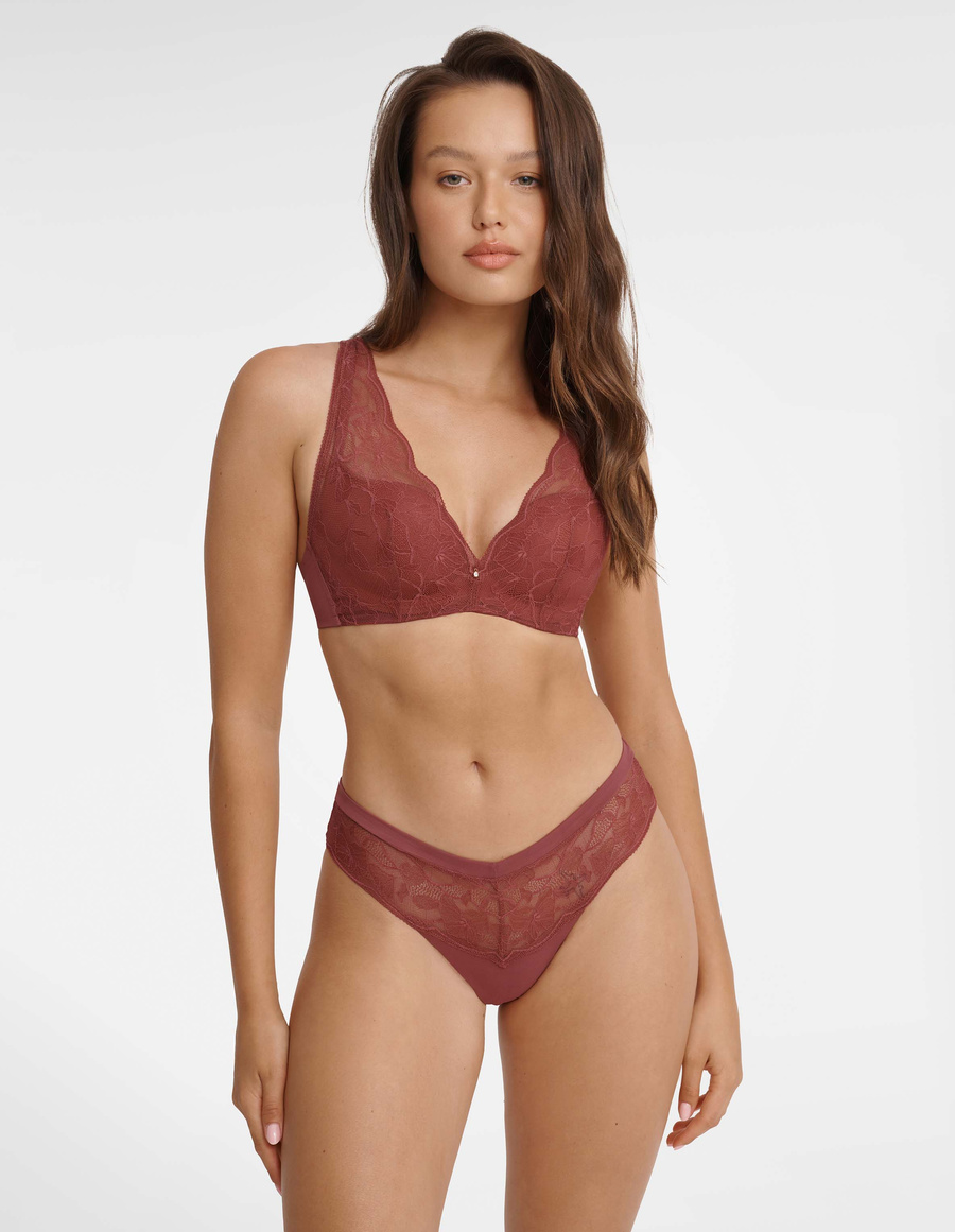 Push-Up-BH Genesis Spitze Lila