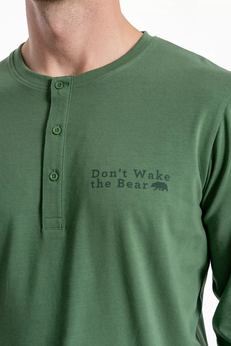 Men's long-sleeved pajamas