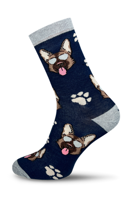 Socken Serie Avangard 0125 Blau