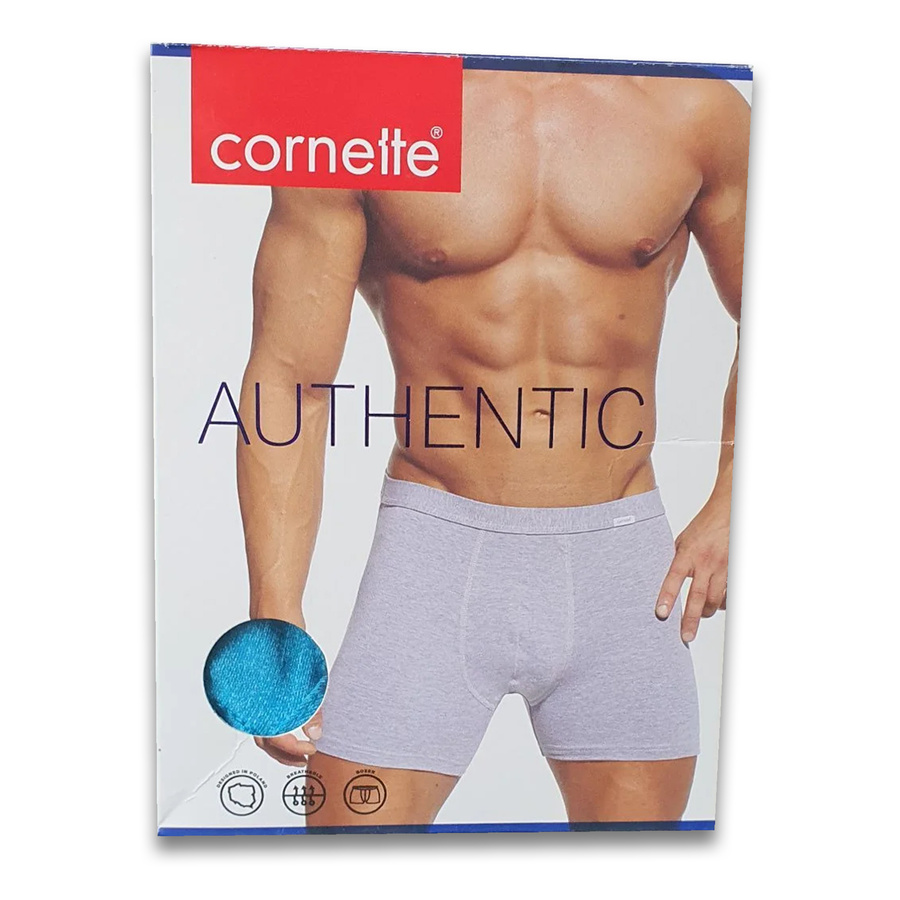 Herren-Boxershorts Authentic 220/10 [Marineblau] Cornette