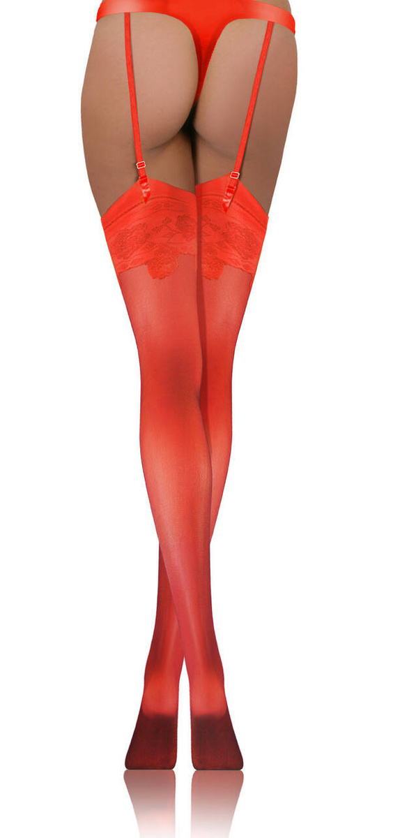 Sesto Senso Damenstrümpfe PDP 03 – Elegante und Bequeme Strümpfe, Halbmatte Optik, 20 DEN, Elastisches Material aus Poliamid und Elastan, Ideal für Romantische Anlässe und Alltag, Rot, Für Frauen, Valentinstag Kollektion