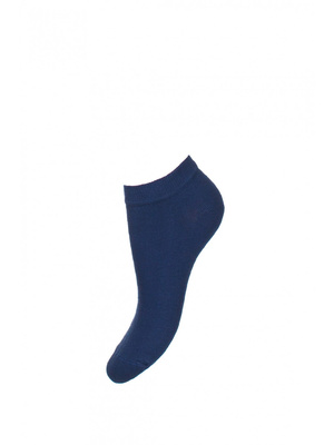 Glatte Damen-Socken, Farbe Blau, Größe 37-41