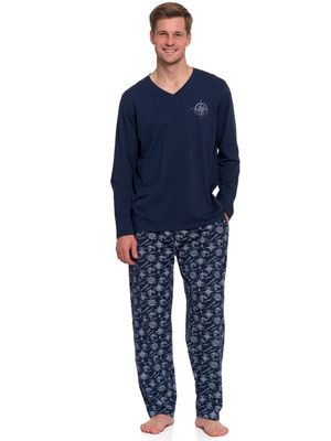 Men's long-sleeved pajamas
