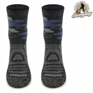 Trekking-Socken aus Merinowolle TRE18 Comodo