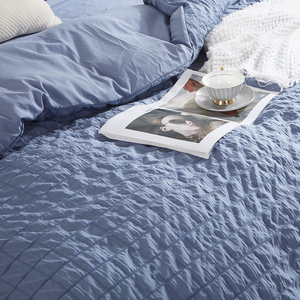 Bettwäsche Creasy Dunkelblau