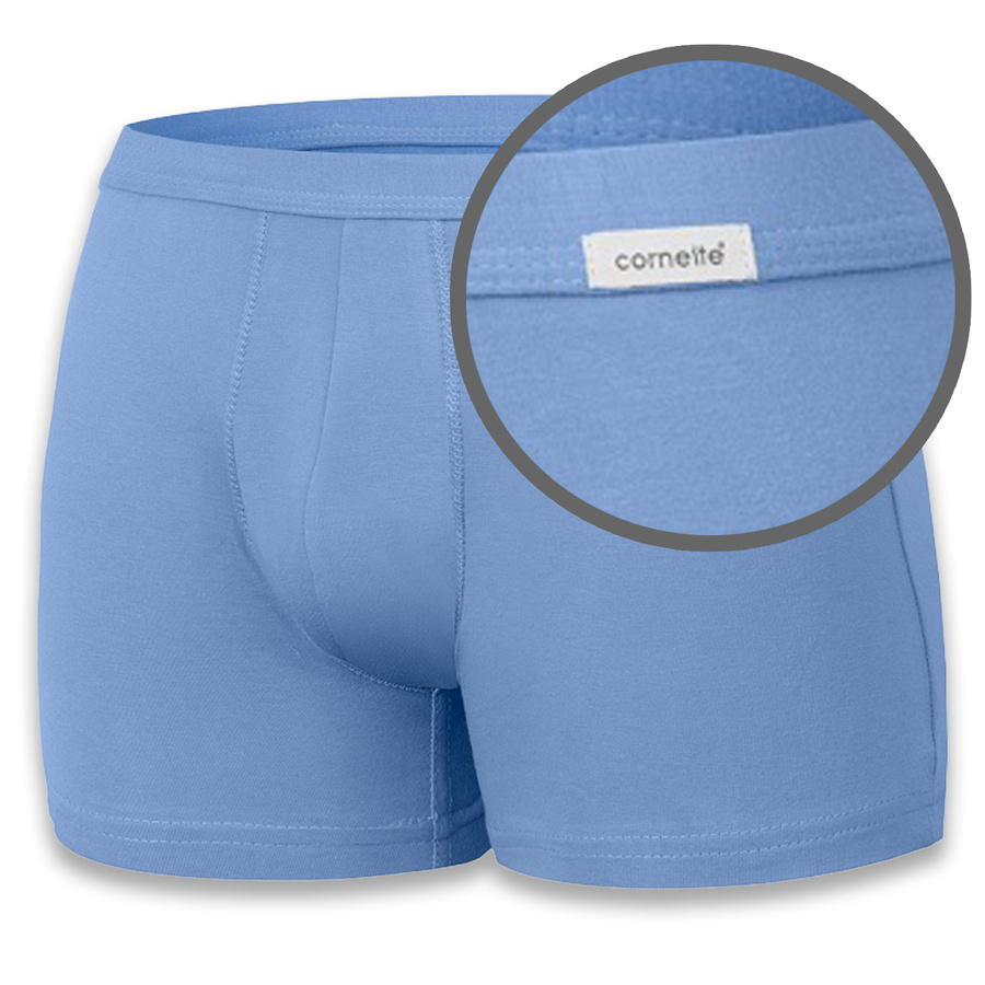 Herren-Boxershorts Authentic Mini 223 blau Cornette